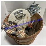 Basket (13"x18") Vintage Scale , Landry Line