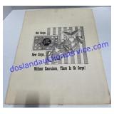 3 Vintage Marine Corps Recruiting Posters 20"x16"