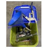 Funnel , Clamp , Greaser & Exterior Screws