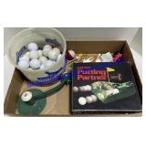 Putting Partner , Golf Balls & Practice Mount