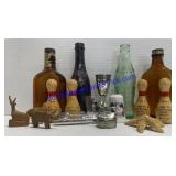 Vintage Bottles , Lighter, Mini Bowling Pins ,