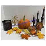 Thanksgiving Candle, Decor & Candle Sticks