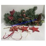 Wooden Star & Christmas Decor