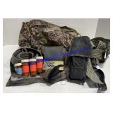 Hunting & Fishing Supplies W/ Dirt Samples From