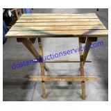 Wooden Fold Up Stand
