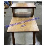 Wooden End Table 18"x28"x24"