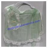 Vintage Lace Apron Green