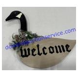 Goose Welcome Sign 17"x18"