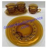 Set of 11 Plates ( 11" )  , 12 Cups & Cream &