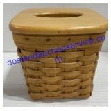 Longaberger Tissue Basket 7"x7"x7"