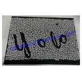 Home Made YOLO Vinal Jewel Stud Picture 16"x12"