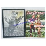 Vintage Roy Rogers Annual & Print