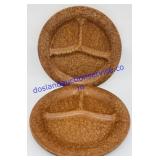 Lot of (3) Kys-Ite Plastic Divided Plates