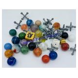 Jacks & Marbles From The 1950