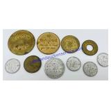 Lot of Vintage Advertisement Coins