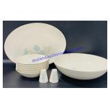 Lot of Vintage Floral Dinnerware