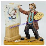 Emmett Kelly Circus Collection Figurine (5")