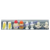 (4) Sets of Mini Salt & Pepper Shakers