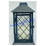 Decorative Lantern & Flameless Candle (12")