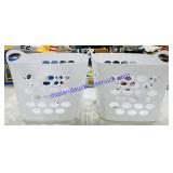 Pair of Flexible Laundry Baskets