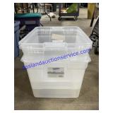 Lot of (3) Totes - NO Lids