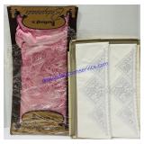 Vintage Burlington Bedspread & Embroidered