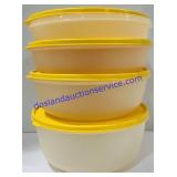 Lot of (4) Tupperware Containers