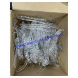 Box Full of Plastic Hangers