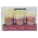 3 Pack Flameless LED Candles - Brand New!