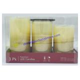 3 Pack Flameless LED Candles - Brand New!