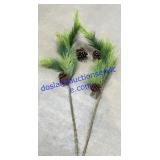 Pair of Holiday Pinecone Picks (43")