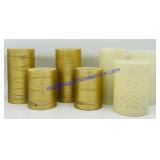 Lot of (7) Flameless Candles