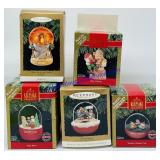 Lot of (5) Hallmark Keepsake Ornaments
