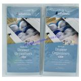 Pair of Medium Drawer Organizers - Both Brand New