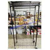 Clothing Rack On Wheels - Great Condition, Like