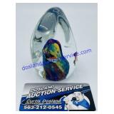 Glass Paperweight