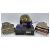 Piano & Sewing Machine Music Boxes & Corsage