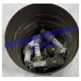 Coffee Tin With Spark Plug