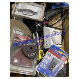 Sand Paper , Solder Gun , Exterior Outlet Cover +