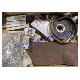 Metal Chalk , Weather Strip , Tape Measure ,