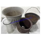 Garden Planter , Vase , Fire Boiling Pots