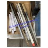 Metal Poles & Pieces ( Longest 21")
