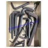 Assorted Allen Wrenches & Crow Bar