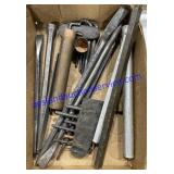 Hammer Spike , Crow Bars , Metal Rods & Cylinder