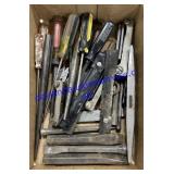 Hammer Chisels, Level , Screws Drivers , Allen