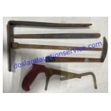 Hand Saw , L Bracket , Spike Etc