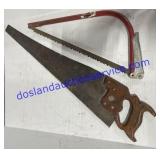 Hand Saws - 28" & 18" Blades