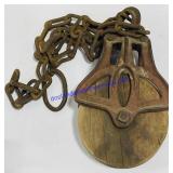 Antique Pulley