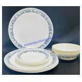 Lot of Corelle Dishes Bowls Have Some Yellow