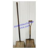 Pair of Square Shovels